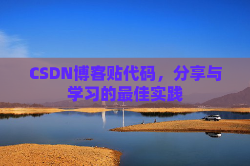 CSDN博客贴代码，分享与学习的最佳实践