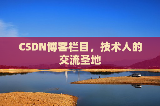 CSDN博客栏目,技术人的交流圣地